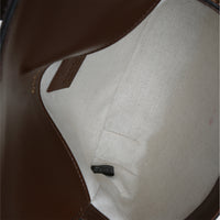 Gucci Beige Ebony GG Supreme Canvas 1955 Horsebit Shoulder Bag Handbag 6