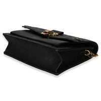 Louis Vuitton Black Monogram Empreinte Vavin Chain Wallet Handbag box