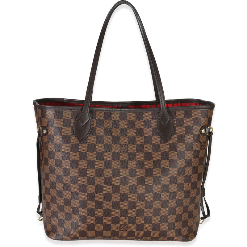 Louis Vuitton Damier Ebene Canvas Neverfull MM Handbag id