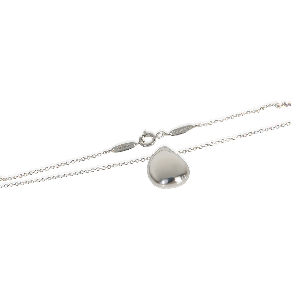 Tiffany & Co. Sterling Silver  Elsa Peretti Teardrop Pendant sv