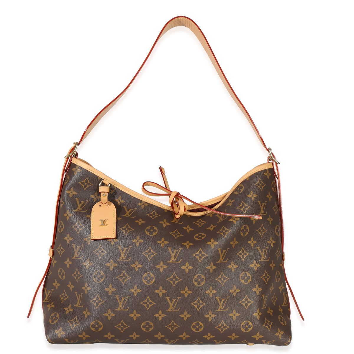 Louis Vuitton Monogram Canvas Carryall MM Handbag fv