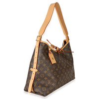 Louis Vuitton Monogram Canvas Carryall MM Handbag pv