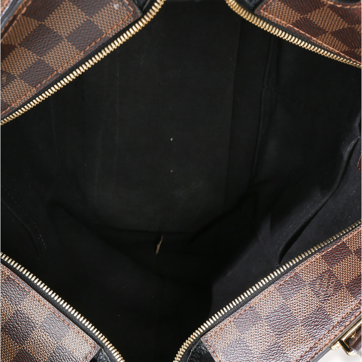 Louis Vuitton Canvas Damier Ebene Taurillon Jersey Tote Handbag ad1