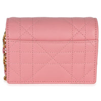 Christian Dior Pink Macrocannage Calfskin Micro Miss Caro Chain Bag Handbag bv