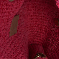 Saint Laurent Pink Raffia Medium Kate Chain Bag Handbag ad1