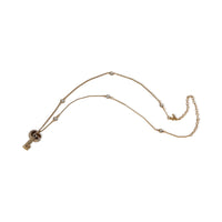 Gucci Gold Plated  Double G Key Pendant pv