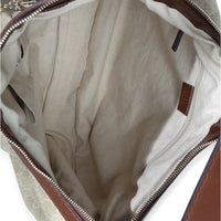Gucci Beige GG Canvas Medium Sukey Hobo Handbag av