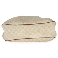 Gucci Beige GG Canvas Medium Sukey Hobo Handbag stamp
