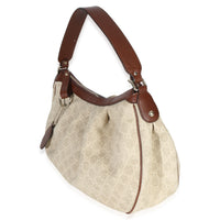 Gucci Beige GG Canvas Medium Sukey Hobo Handbag sv