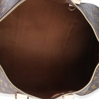 Louis Vuitton Monogram Canvas Keepall 45 Handbag clasp