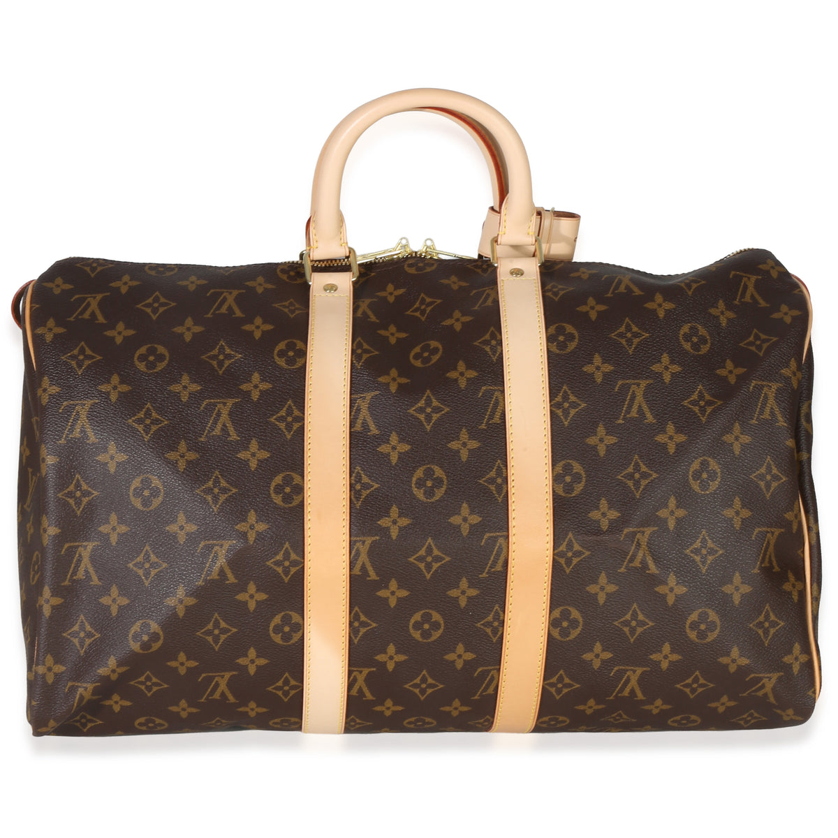 Louis Vuitton Monogram Canvas Keepall 45 Handbag pv