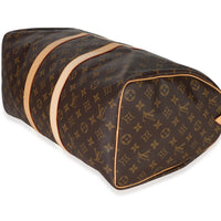 Louis Vuitton Monogram Canvas Keepall 45 Handbag stamp