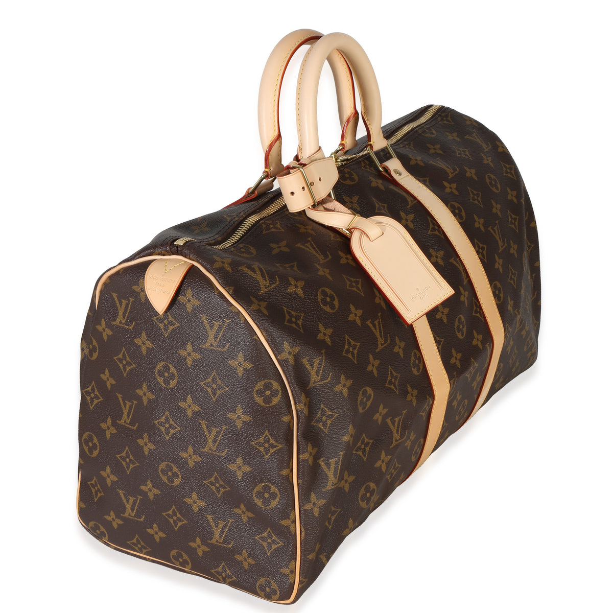Louis Vuitton Monogram Canvas Keepall 45 Handbag sv