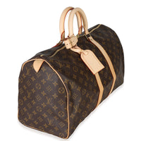 Louis Vuitton Monogram Canvas Keepall 45 Handbag sv