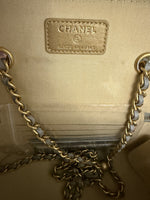 Chanel Grey Quilted Lambskin Small Pearl Crush Vanity Case Handbag ad4
