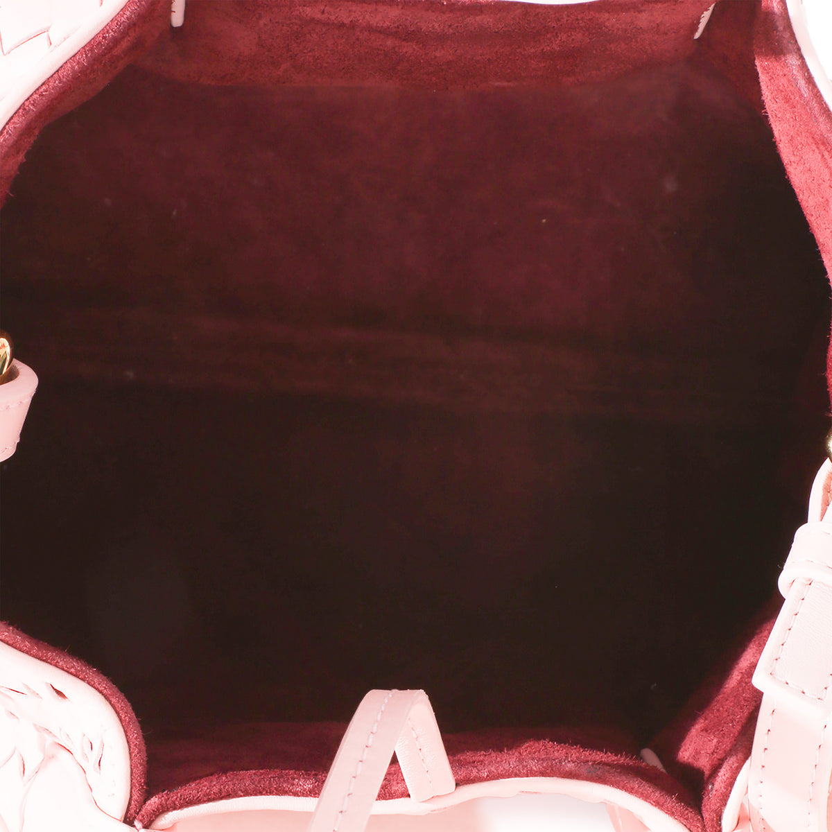 Bottega Veneta Rose Nappa Intrecciato Small Pinacoteca Tote Handbag ad1