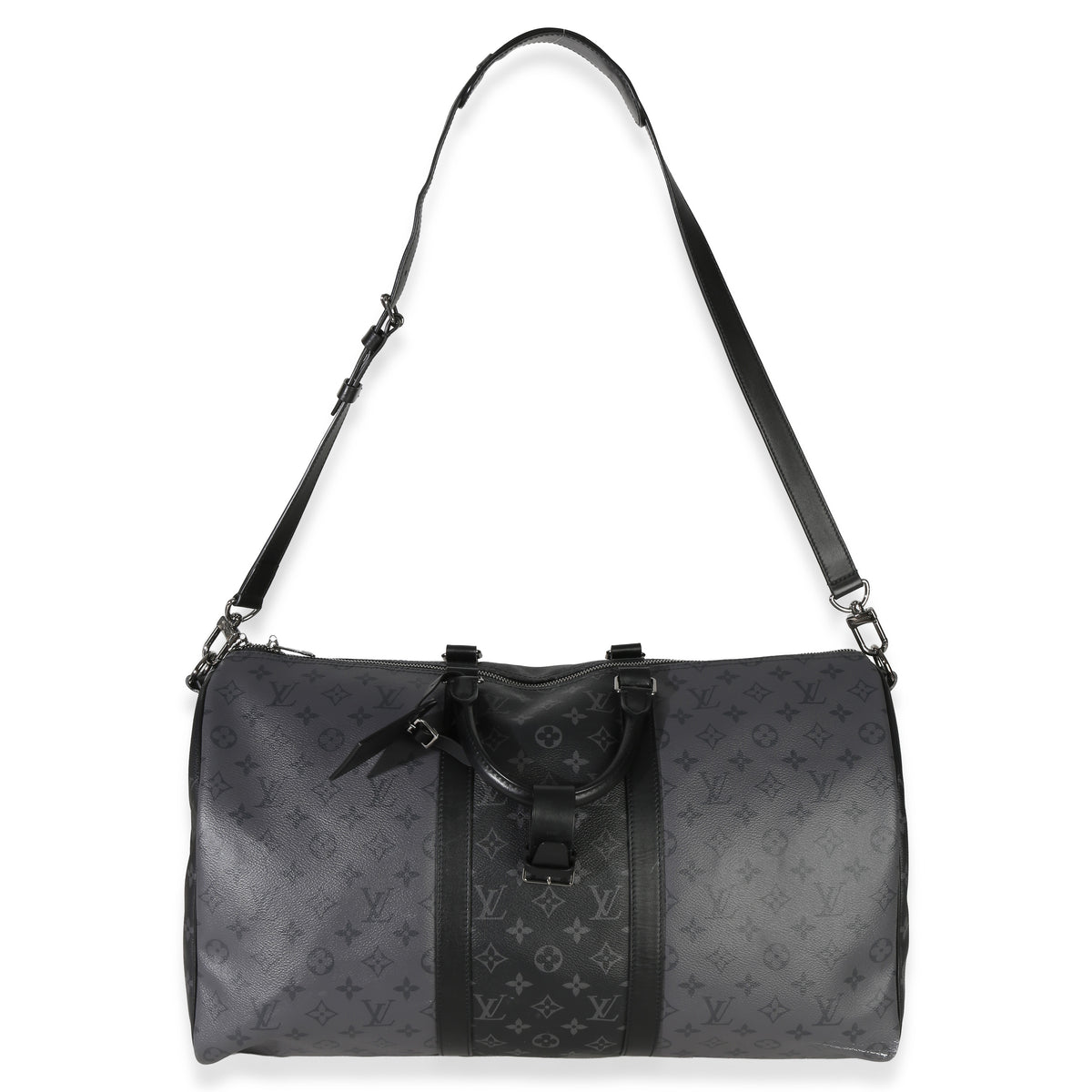 Louis Vuitton Reverse Monogram Eclipse Canvas Keepall Bandouliere 50 Handbag ad1