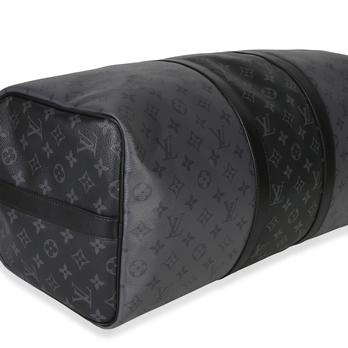 Louis Vuitton Reverse Monogram Eclipse Canvas Keepall Bandouliere 50 Handbag av