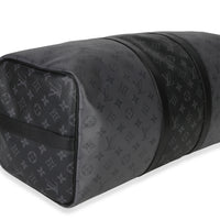 Louis Vuitton Reverse Monogram Eclipse Canvas Keepall Bandouliere 50 Handbag av