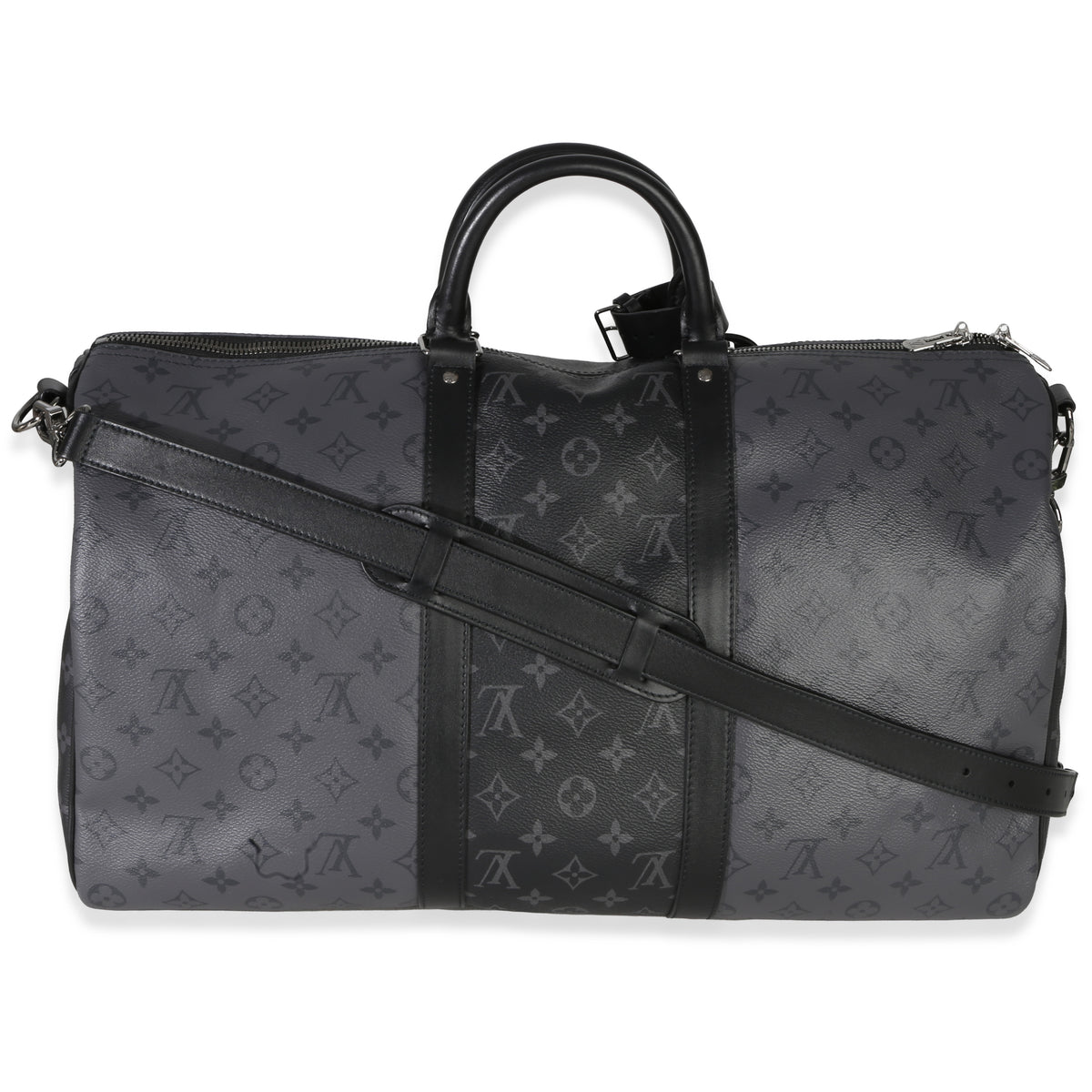 Louis Vuitton Reverse Monogram Eclipse Canvas Keepall Bandouliere 50 Handbag id