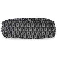 Fendi Vintage Black FF Canvas Zucchino Tote Handbag sv