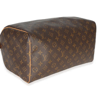 Louis Vuitton Monogram Canvas Speedy 35 Handbag clasp
