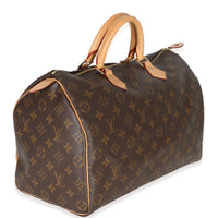 Louis Vuitton Monogram Canvas Speedy 35 Handbag pv