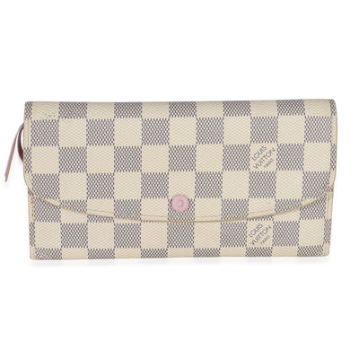 Louis Vuitton Damier Azur Canvas Emilie Wallet Wallet id