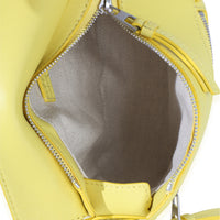 Loewe Yellow Calfskin Mini Puzzle Edge Bumbag Handbag av