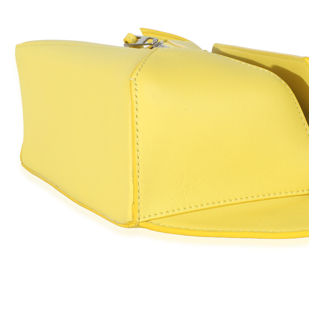Loewe Yellow Calfskin Mini Puzzle Edge Bumbag Handbag box
