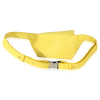 Loewe Yellow Calfskin Mini Puzzle Edge Bumbag Handbag bv