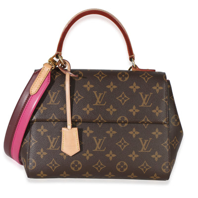 Louis Vuitton Bordeaux Fuchsia Monogram Canvas Cluny BB Handbag id
