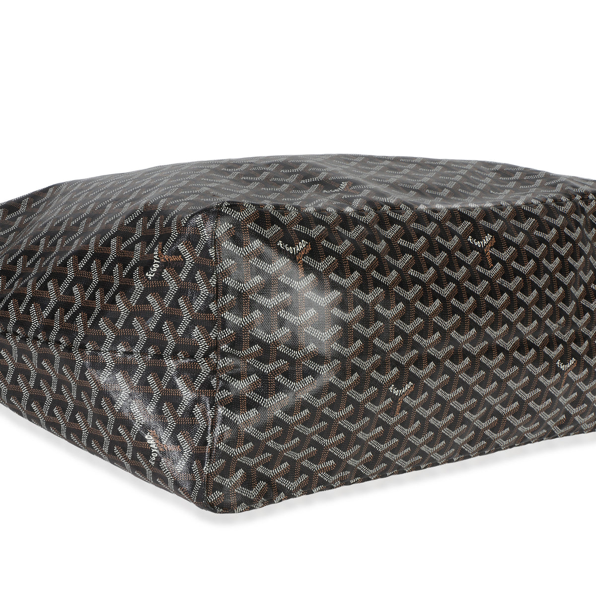 Goyard Black ine Canvas Saint Louis XXL Handbag clasp