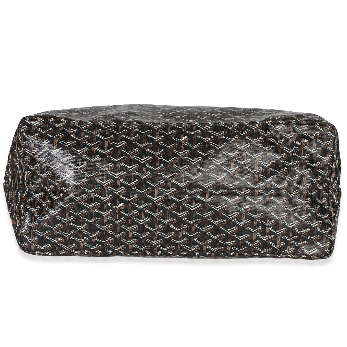 Goyard Black ine Canvas Saint Louis XXL Handbag stamp