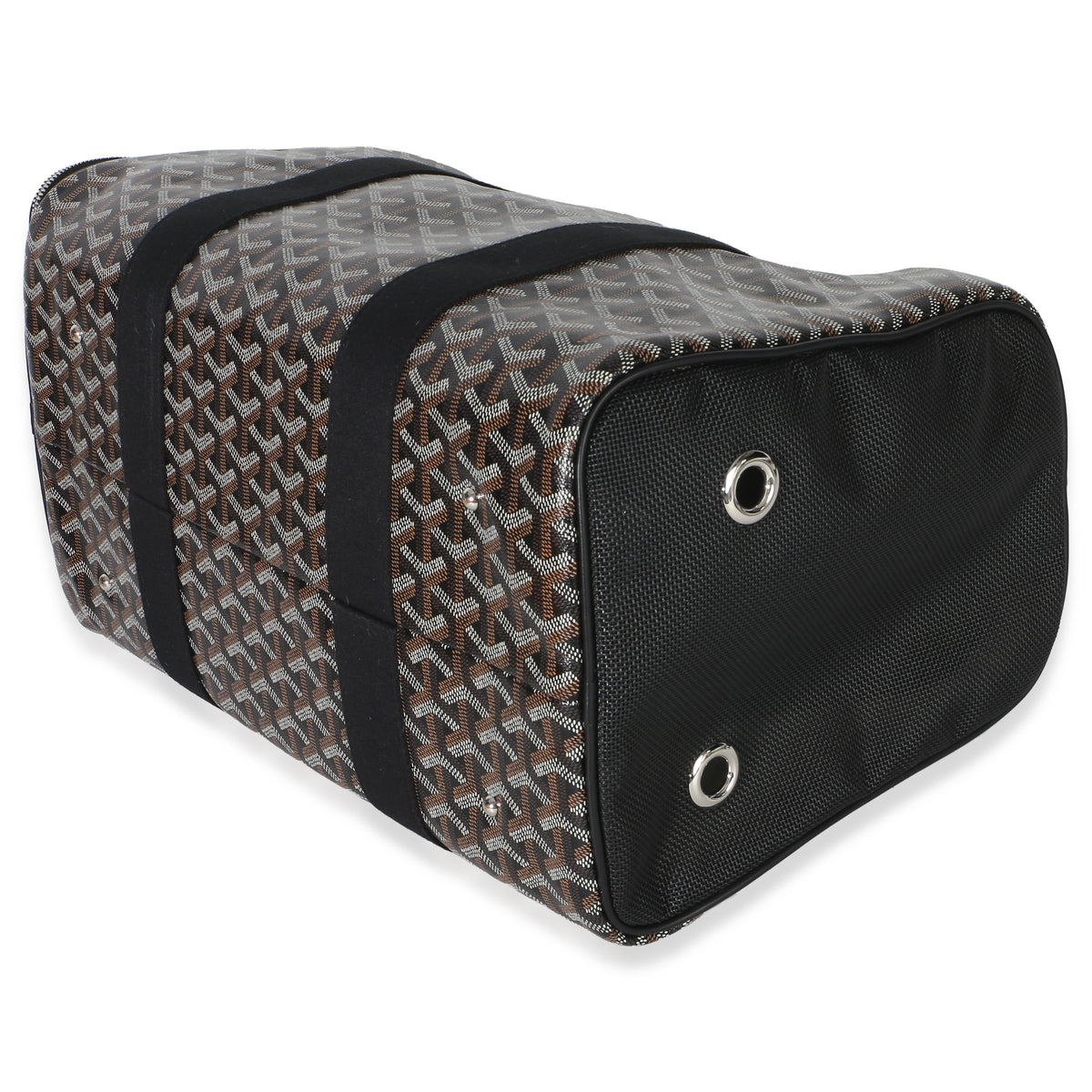 Goyard Black ine Sac Voltigeur Pet Carrier MM Handbag box