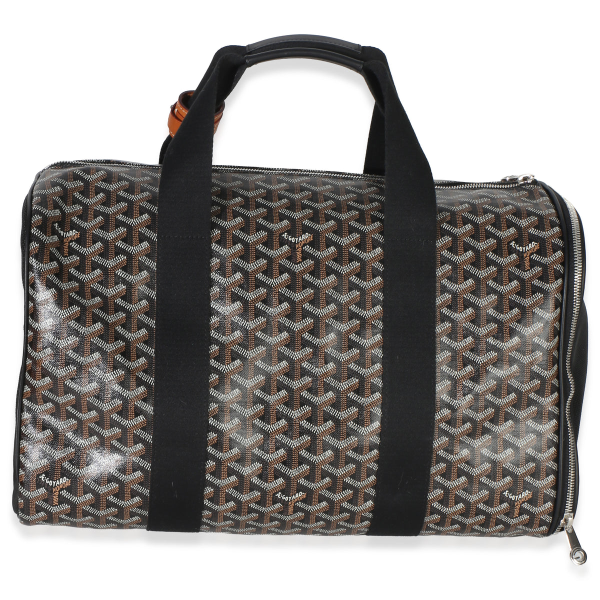 Goyard Black ine Sac Voltigeur Pet Carrier MM Handbag bv