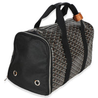 Goyard Black ine Sac Voltigeur Pet Carrier MM Handbag pv