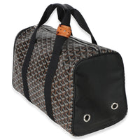 Goyard Black ine Sac Voltigeur Pet Carrier MM Handbag sv