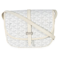 Goyard White ine Canvas Belvedere II PM Handbag fv