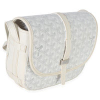 Goyard White ine Canvas Belvedere II PM Handbag pv