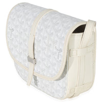 Goyard White ine Canvas Belvedere II PM Handbag sv