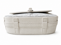 Goyard White ine Canvas Belvedere II PM Handbag