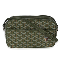Goyard Khaki ine Canvas Sac Cap Vert PM Handbag fv