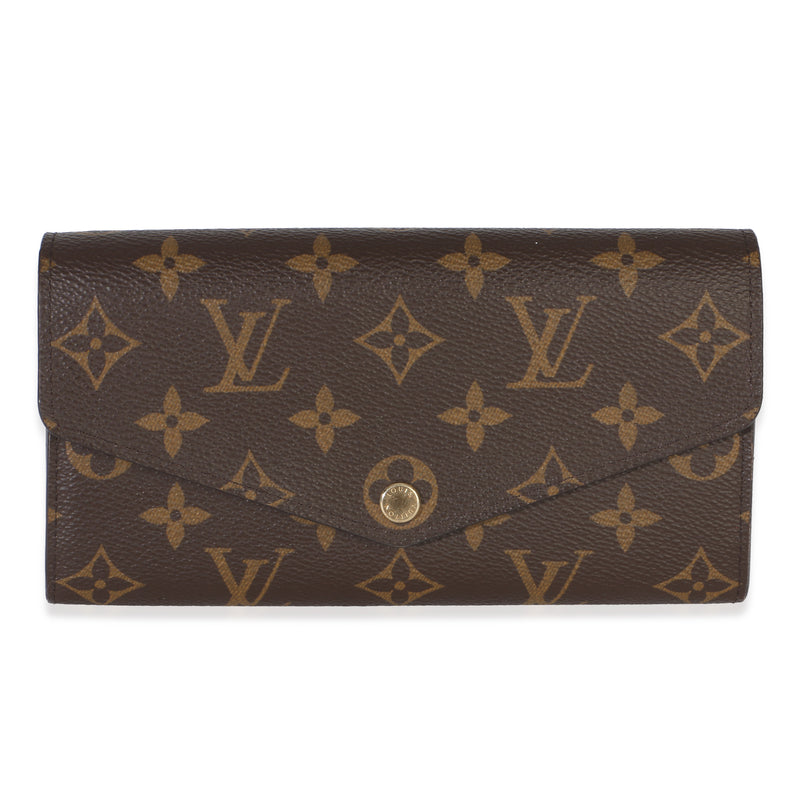 Louis Vuitton Fuchsia Monogram Canvas Sarah Wallet Wallet fv
