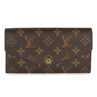 Louis Vuitton Fuchsia Monogram Canvas Sarah Wallet Wallet fv