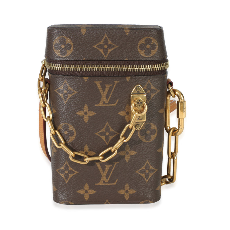 Louis Vuitton Monogram Canvas Legacy Phone Box With Chain Handbag id