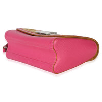 Louis Vuitton Pink Multicolor Stitch Epi Twist MM Handbag box