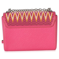 Louis Vuitton Pink Multicolor Stitch Epi Twist MM Handbag bv