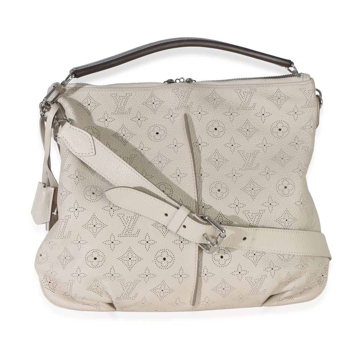 Louis Vuitton Cream Monogram Selene Hobo PM Handbag 4