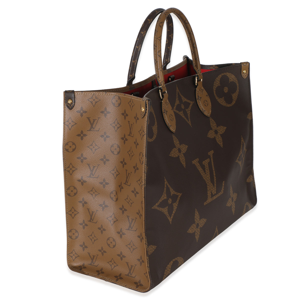 Louis Vuitton Reverse Monogram Canvas Onthego GM Handbag 3